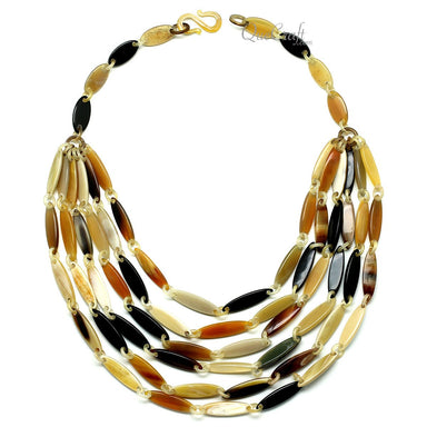 Horn Chain Necklace #11937 - HORN JEWELRY
