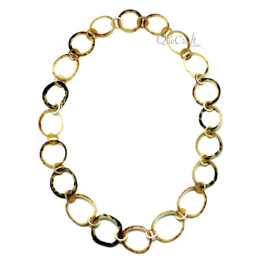 Horn Chain Necklace #11948 - HORN JEWELRY