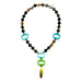 Horn & Lacquer Chain Necklace #11985 - HORN JEWELRY