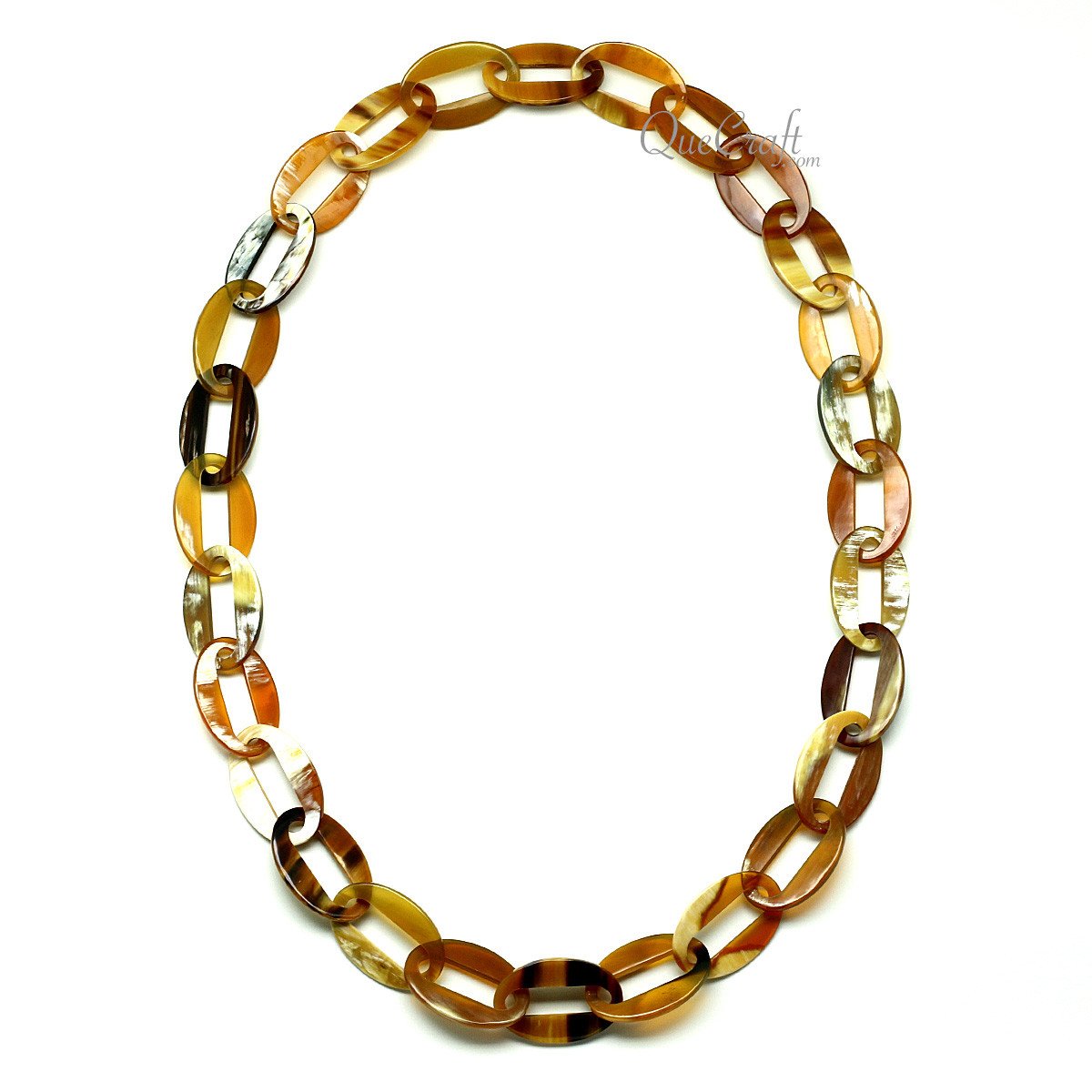 Horn Chain Necklace #12036 - HORN JEWELRY