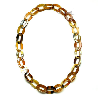 Horn Chain Necklace #12036 - HORN JEWELRY