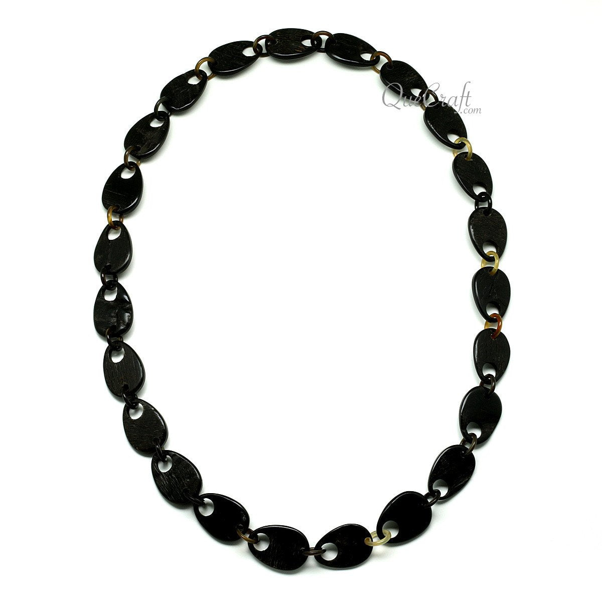 Horn Chain Necklace #12054 - HORN JEWELRY