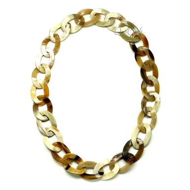 Horn Chain Necklace #12185 - HORN JEWELRY