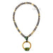 Horn & Lacquer Chain Necklace #12389 - HORN JEWELRY