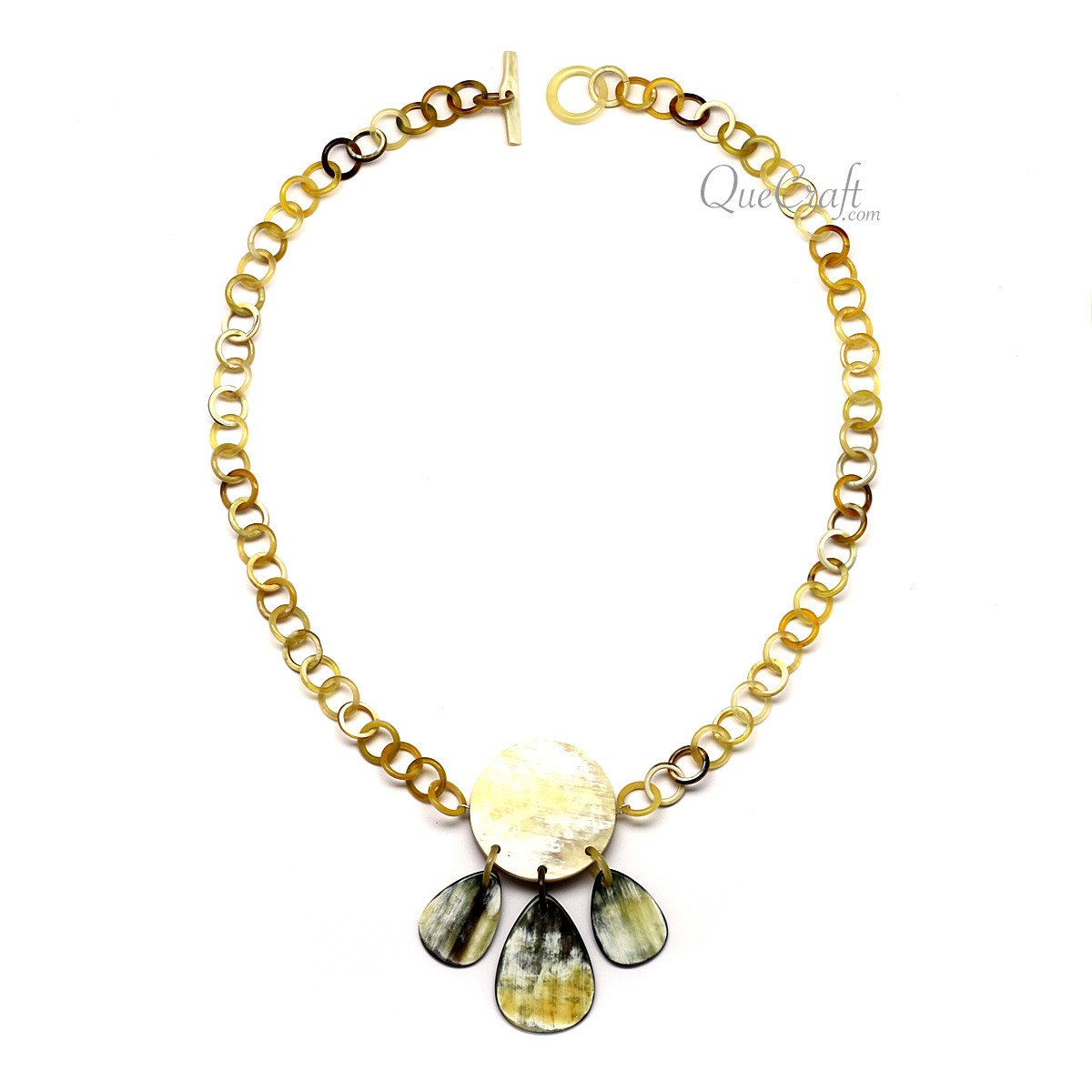Horn Chain Necklace #12391 - HORN JEWELRY