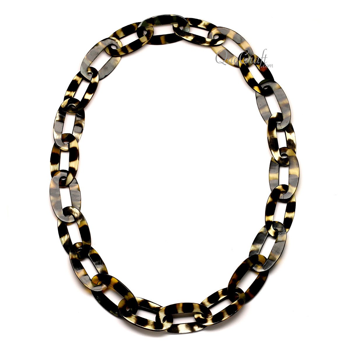 Horn Chain Necklace #12590 - HORN JEWELRY