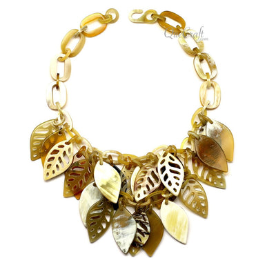 Horn Chain Necklace #12625 - HORN JEWELRY
