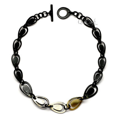 Horn Chain Necklace #12626 - HORN JEWELRY