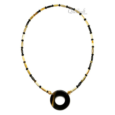 Horn Chain Necklace #12631 - HORN JEWELRY