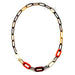 Horn & Lacquer Chain Necklace #12635 - HORN JEWELRY