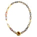 Horn & Lacquer Chain Necklace #12636 - HORN JEWELRY