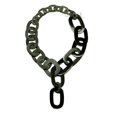 Horn Chain Necklace #12832 - HORN JEWELRY