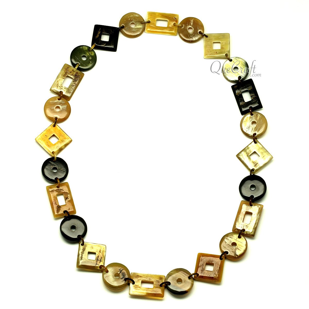 Horn Chain Necklace #12839 - HORN JEWELRY