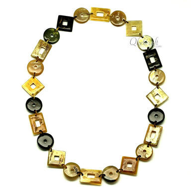 Horn Chain Necklace #12839 - HORN JEWELRY
