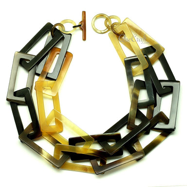 Horn Chain Necklace #12899 - HORN JEWELRY