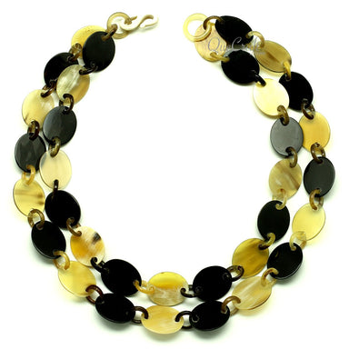 Horn Chain Necklace #12970 - HORN JEWELRY