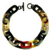Horn & Lacquer Chain Necklace #13062 - HORN JEWELRY