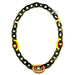 Horn & Lacquer Chain Necklace #13064 - HORN JEWELRY