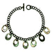 MOP & Horn Chain Necklace #13074 - HORN JEWELRY