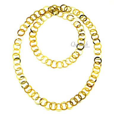Horn Chain Necklace #13381 - HORN JEWELRY