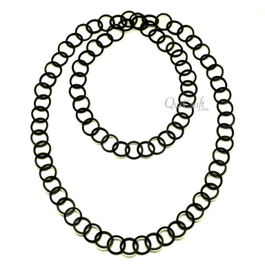 Horn Chain Necklace #13382 - HORN JEWELRY