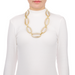 Horn Chain Necklace #13523 - HORN JEWELRY