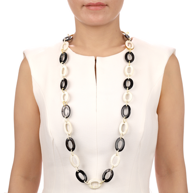 Horn Chain Necklace #13532 - HORN JEWELRY