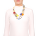 Horn & Lacquer Chain Necklace #13638 - HORN JEWELRY
