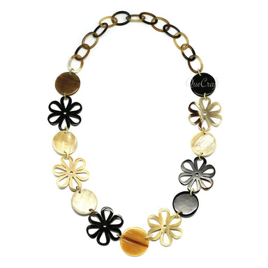 Horn Chain Necklace #4137 - HORN JEWELRY
