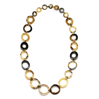 Horn Chain Necklace #5293 - HORN JEWELRY