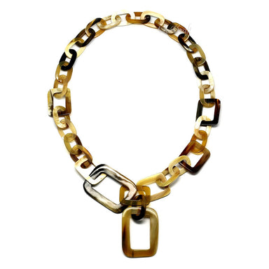 Horn Chain Necklace #9661 - HORN JEWELRY