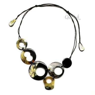 Horn String Necklace #12362 - HORN JEWELRY