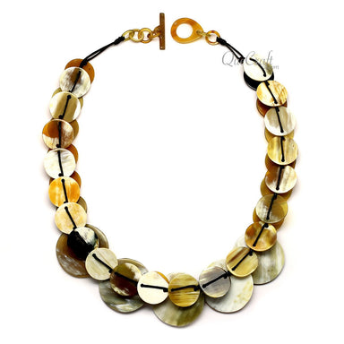 Horn String Necklace #12414 - HORN JEWELRY