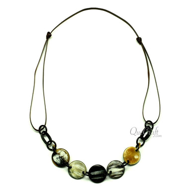 Horn String Necklace #12973 - HORN JEWELRY