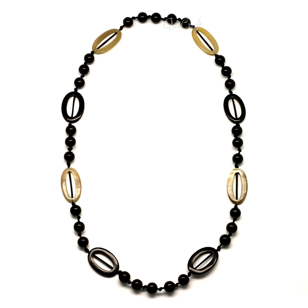 Horn String Necklace #5253 - HORN JEWELRY