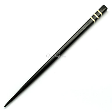 Ebony & Bone Hair Stick #10743 - HORN JEWELRY