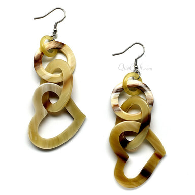 Horn Earrings #10003 - HORN JEWELRY