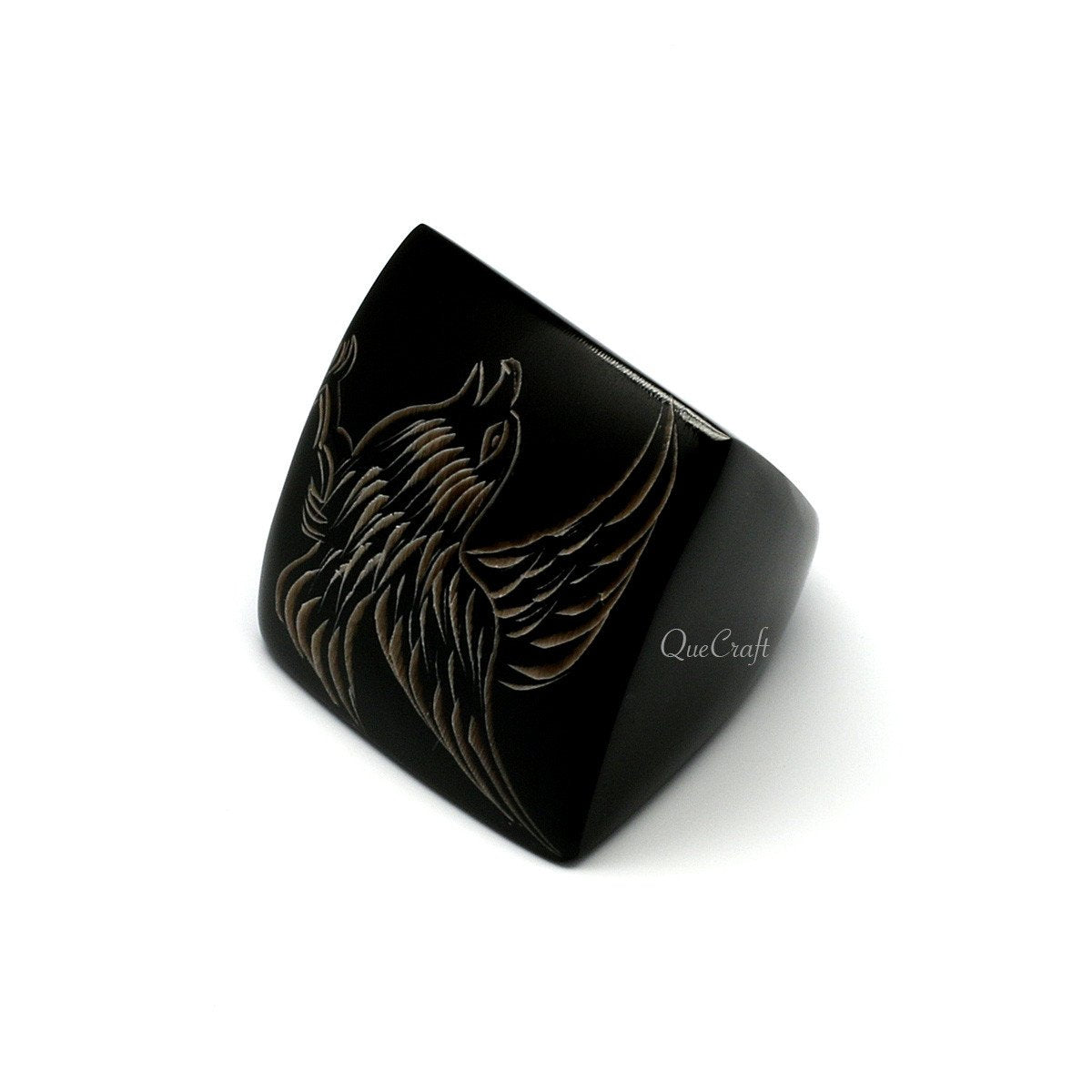Horn Ring #10157 - HORN JEWELRY