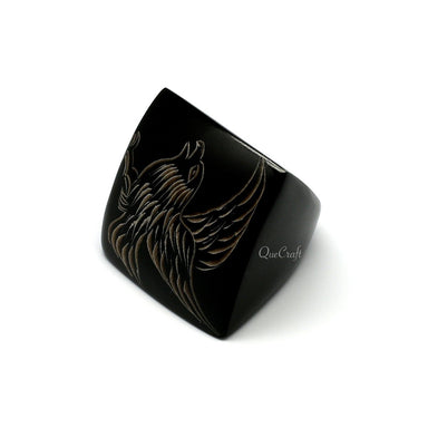 Horn Ring #10157 - HORN JEWELRY