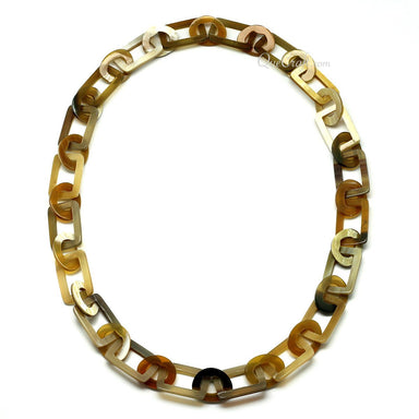 Horn Chain Necklace #11164 - HORN JEWELRY