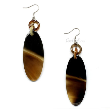 Horn Earrings #10004 - HORN JEWELRY