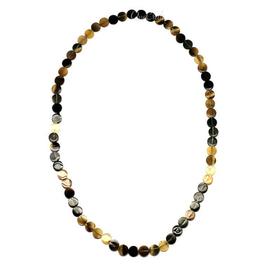 Horn Beaded Necklace #9693 - HORN JEWELRY