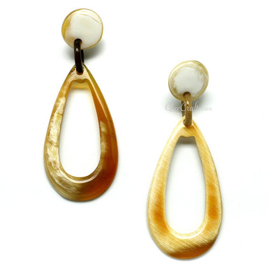 Horn Earrings #11404 - HORN JEWELRY