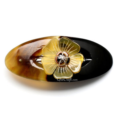 Horn Hair Clip #10970 - HORN JEWELRY