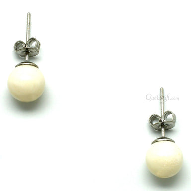 Bone Earrings #11645 - HORN JEWELRY