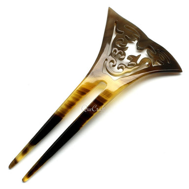 Horn Hair Pin #10510 - HORN JEWELRY