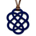 Horn & Lacquer Pendant #11678 - HORN JEWELRY
