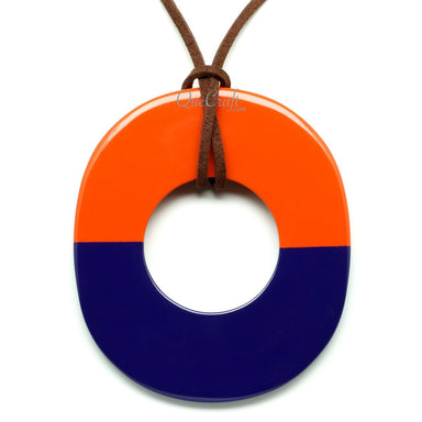Horn & Lacquer Pendant #12059 - HORN JEWELRY