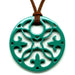 Horn & Lacquer Pendant #12072 - HORN JEWELRY