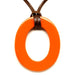 Horn & Lacquer Pendant #12201 - HORN JEWELRY